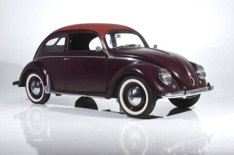 1950 Volkswagen Beetle for sale at Motorcar Classics in Farmingdale NY