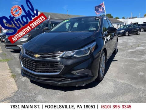 2017 Chevrolet Cruze for sale at Strohl Automotive Services in Fogelsville PA