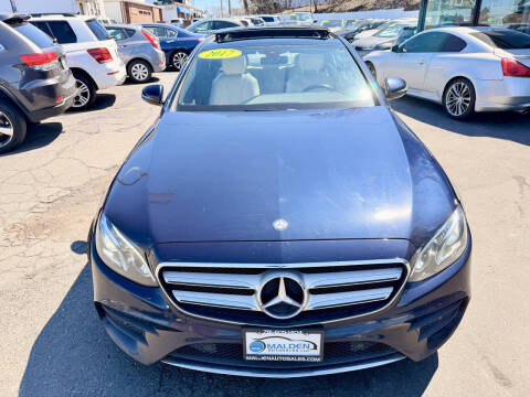 2017 Mercedes-Benz E-Class E 300 4MATIC