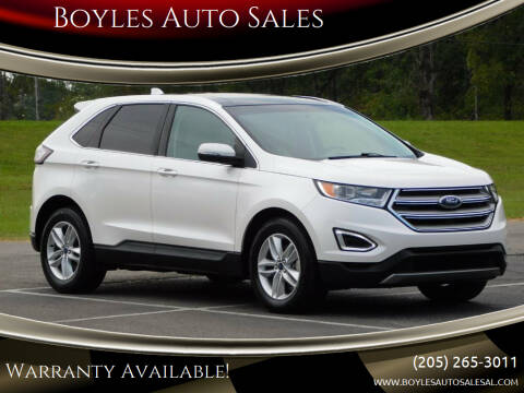 2016 Ford Edge for sale at Boyles Auto Sales in Jasper AL