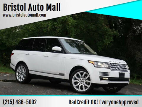 2014 Land Rover Range Rover for sale at Bristol Auto Mall in Levittown PA