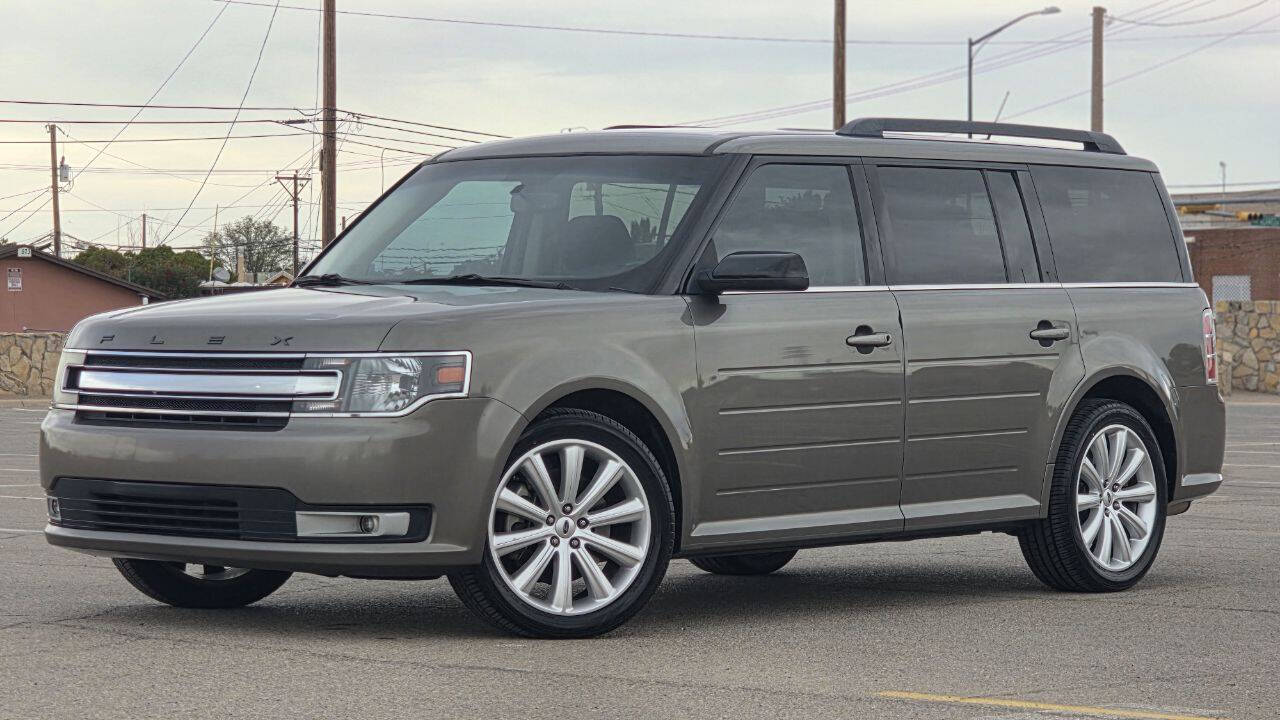 Tan 2014 Ford Flex SEL SEL 4dr Crossover 2