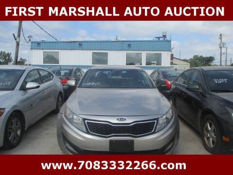 2012 Kia Optima for sale at First Marshall Auto Auction in Harvey IL