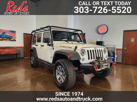 2015 Jeep Wrangler Unlimited for sale at Red's Auto and Truck in Longmont CO