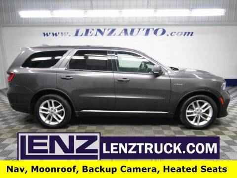 2021 Dodge Durango for sale at LENZ TRUCK CENTER in Fond Du Lac WI