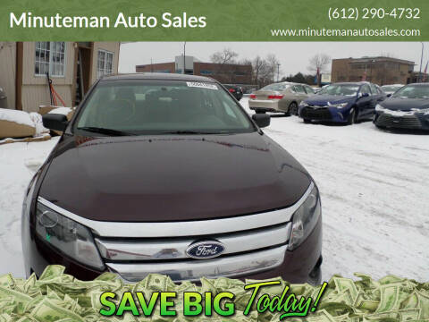 2011 Ford Fusion for sale at Minuteman Auto Sales in Saint Paul MN