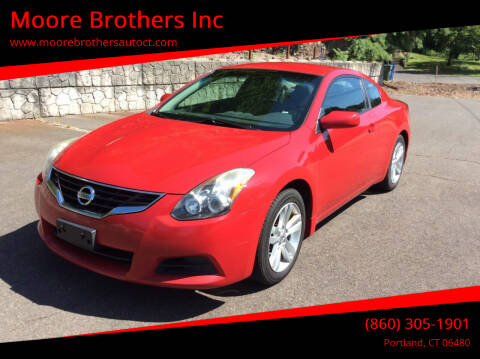 2010 Nissan Altima for sale at Moore Brothers Inc in Portland CT