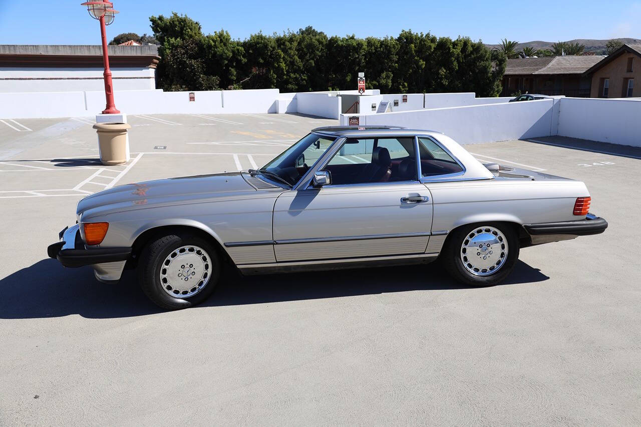 1986 Mercedes-Benz 560-Class for sale at DE AUTOS INC in San Juan Capistrano, CA