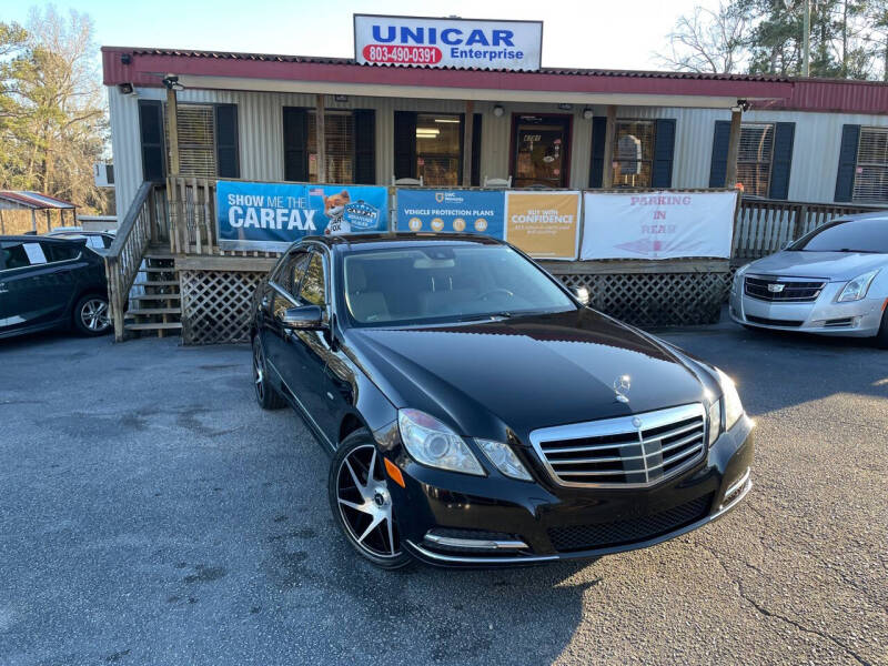 2012 Mercedes-Benz E-Class for sale at Unicar Enterprise in Lexington SC