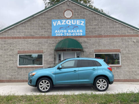 2014 Mitsubishi Outlander Sport for sale at VAZQUEZ AUTO SALES in Bloomington IL