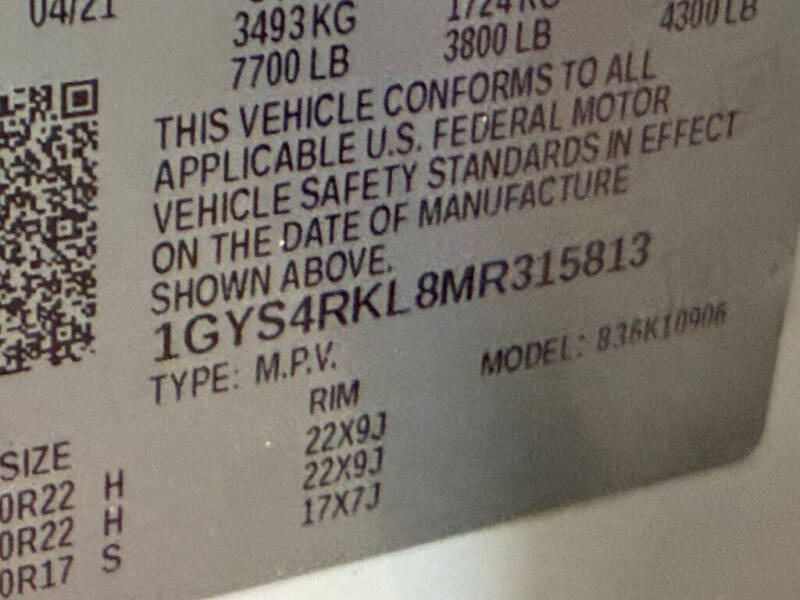 2021 Cadillac Escalade ESV Sport Platinum