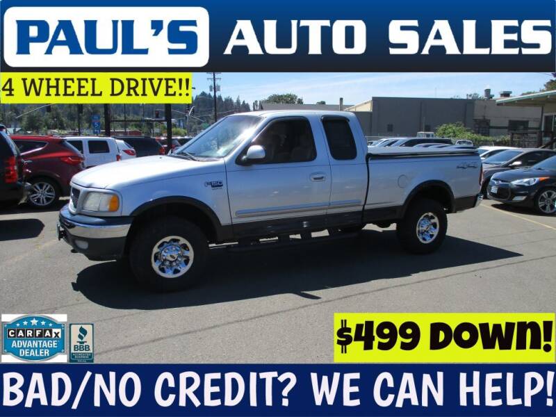 2001 Ford F-150 for sale at Paul's Auto Sales in Eugene OR