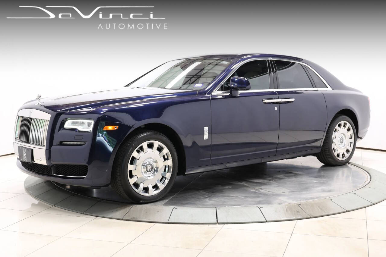 Blue 2015 Rolls-Royce Ghost Base 4dr Sedan 1