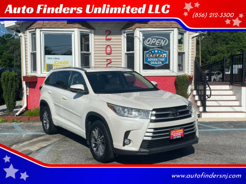 2017 Toyota Highlander for sale at Auto Finders Unlimited LLC in Vineland NJ