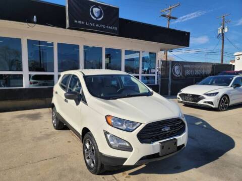 2021 Ford EcoSport for sale at High Line Auto Sales in Salt Lake City UT
