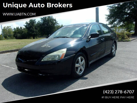 2005 Honda Accord for sale at Unique Auto Brokers in Kingsport TN