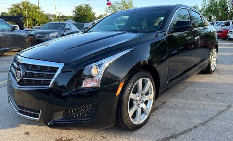 2013 Cadillac ATS for sale at COSMES AUTO SALES in Dallas TX