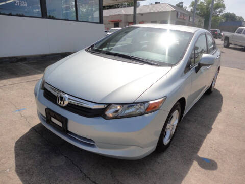 2012 Honda Civic for sale at Majestic Auto Sales,Inc. in Sanford NC