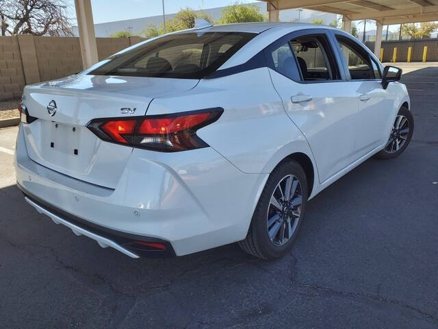 Used 2022 Nissan Versa Sedan SV with VIN 3N1CN8EV4NL859476 for sale in Peoria, AZ