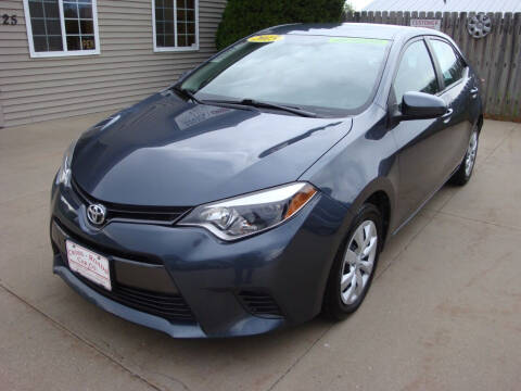 2015 Toyota Corolla for sale at Cross-Roads Car Company in North Liberty IA