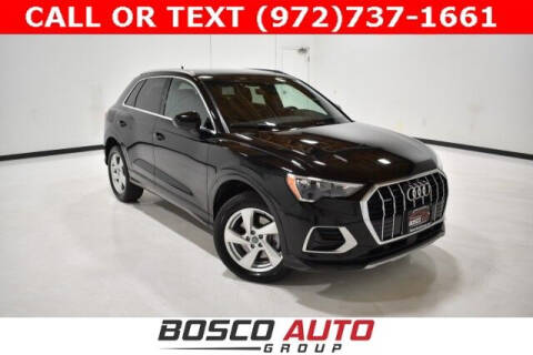 2020 Audi Q3 for sale at Bosco Auto Group in Flower Mound TX