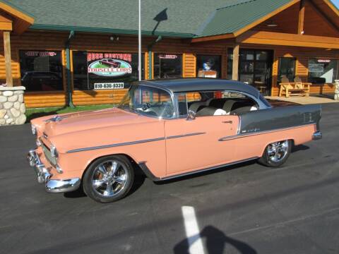 1955 Chevrolet Bel Air for sale at Ross Customs Muscle Cars LLC in Goodrich MI