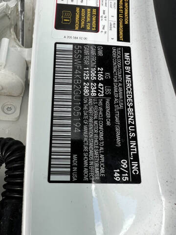 2016 Mercedes-Benz C-Class C 300 Sport 4MATIC