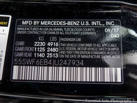 2018 Mercedes-Benz C-Class AMG C 43