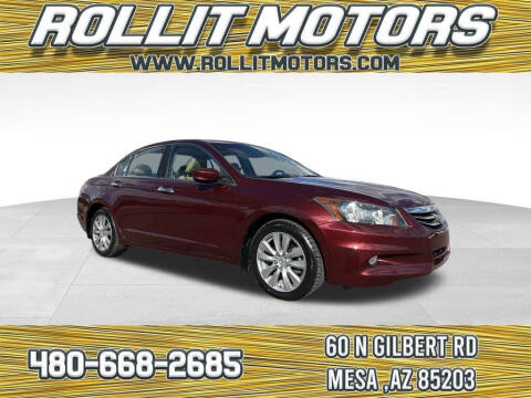 2012 Honda Accord for sale at Rollit Motors in Mesa AZ