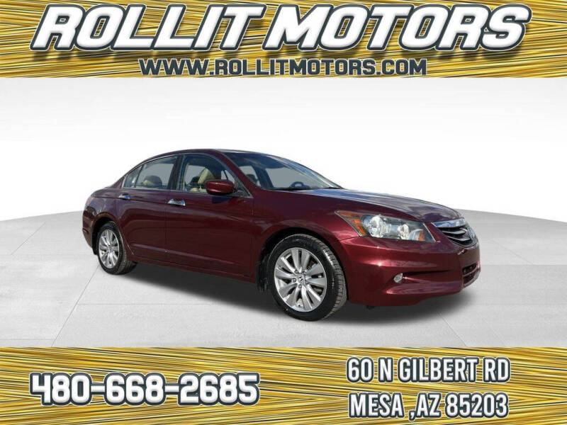 2012 Honda Accord for sale at Rollit Motors in Mesa AZ