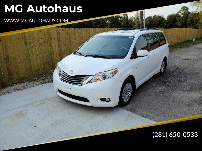 2014 Toyota Sienna for sale at MG Autohaus in New Caney TX