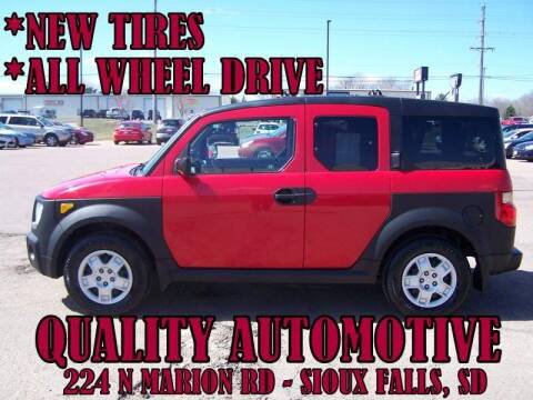 2006 Honda Element for sale at Quality Automotive in Sioux Falls SD