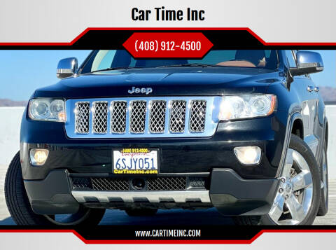 2011 Jeep Grand Cherokee for sale at Car Time Inc in San Jose CA