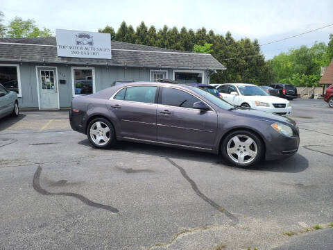 2010 Chevrolet Malibu for sale at Top Notch Auto Sales LLC in Bluffton IN