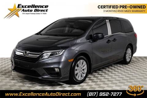 2020 Honda Odyssey for sale at Excellence Auto Direct in Euless TX