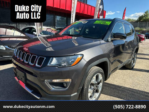 2021 Jeep Compass for sale at Duke City Auto LLC in Gallup NM