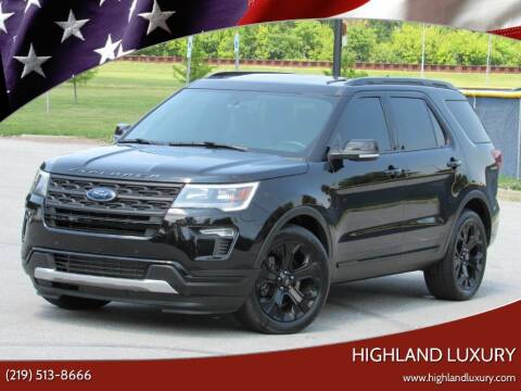 2019 Ford Explorer for sale at Highland Luxury in Highland IN