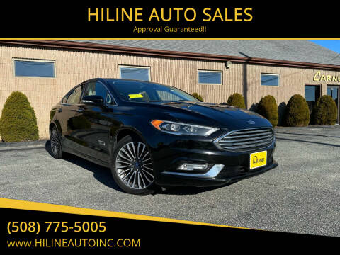 2017 Ford Fusion Energi for sale at HILINE AUTO SALES in Hyannis MA
