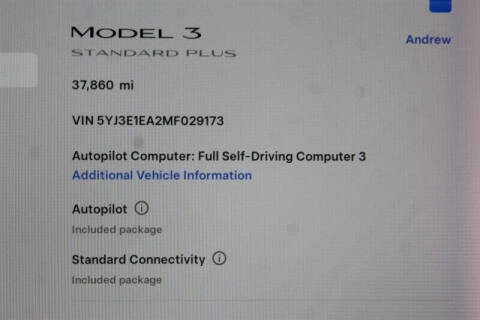 2021 Tesla Model 3 Standard Range Plus
