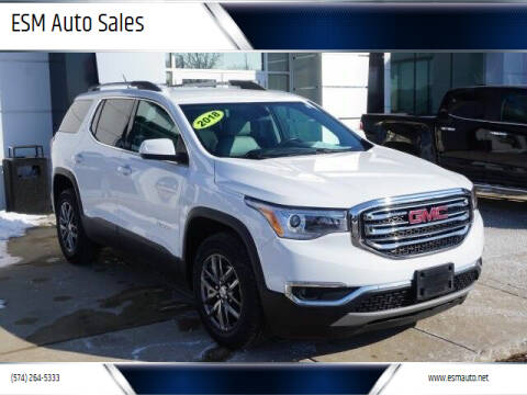 2018 GMC Acadia for sale at ESM Auto Sales in Elkhart IN