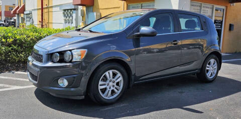 2014 Chevrolet Sonic for sale at POLLO AUTO SOLUTIONS in Miami FL