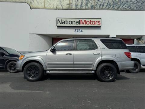 2003 Toyota Sequoia for sale at National Motors in San Diego CA