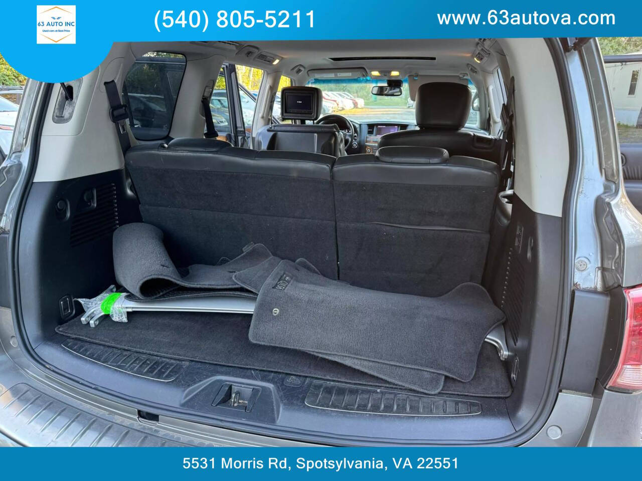 2013 INFINITI QX56 for sale at 63 Auto Inc in Spotsylvania, VA