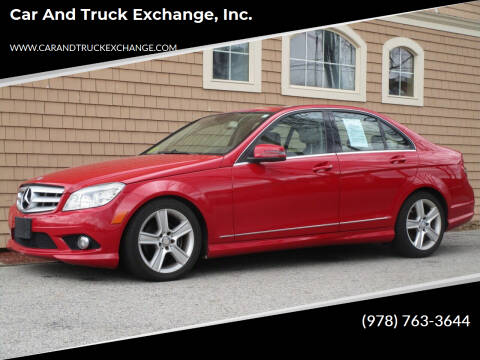 2010 Mercedes-Benz C-Class for sale at Car and Truck Exchange, Inc. in Rowley MA
