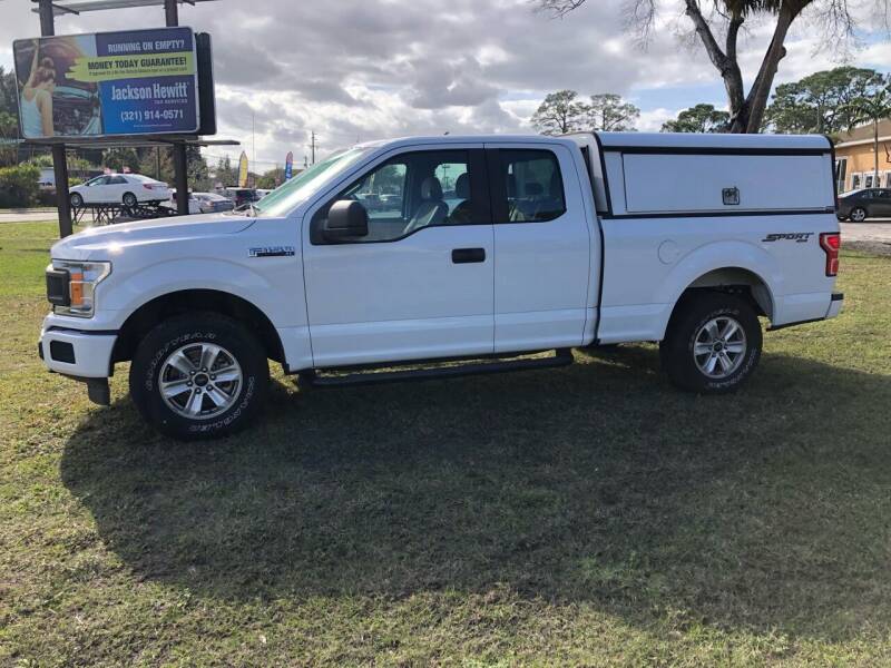 2018 Ford F-150 for sale at Palm Auto Sales in West Melbourne FL