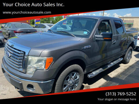 2010 Ford F-150 for sale at Your Choice Auto Sales Inc. in Dearborn MI