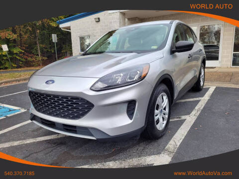 2020 Ford Escape for sale at World Auto in Fredericksburg VA