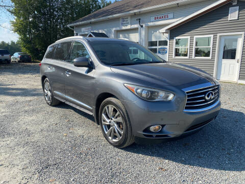 2015 Infiniti QX60 for sale at M&A Auto in Newport VT