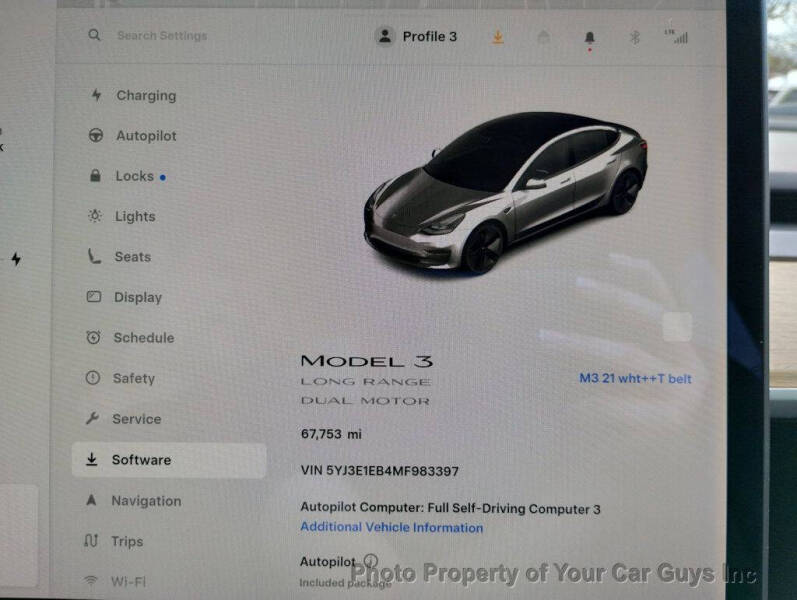 2021 Tesla Model 3 Long Range
