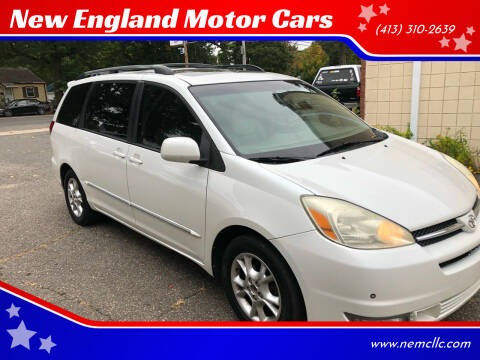 2005 Toyota Sienna for sale at New England Motor Cars in Springfield MA